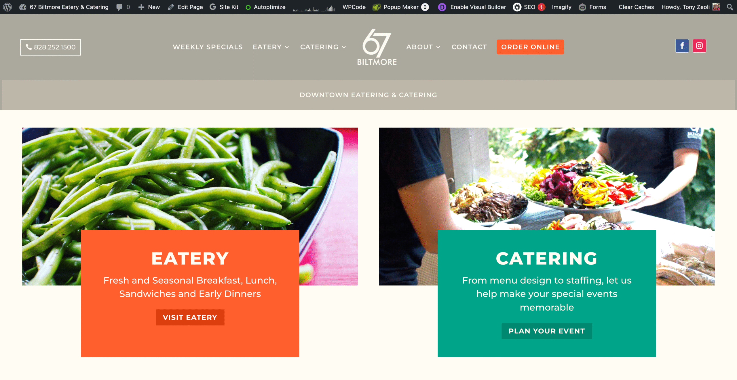 67 BILTMORE EATERY & CATERING